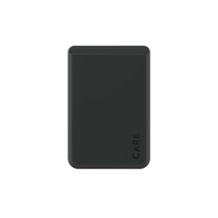 CARE by PanzerGlass Magnetic Card Holder - Sleek Black Design for Ultimate Convenience